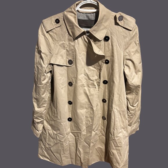 ✨ ZARA BASIC Trench Coat – Size Small (S) ✨ - Picture 1 of 2